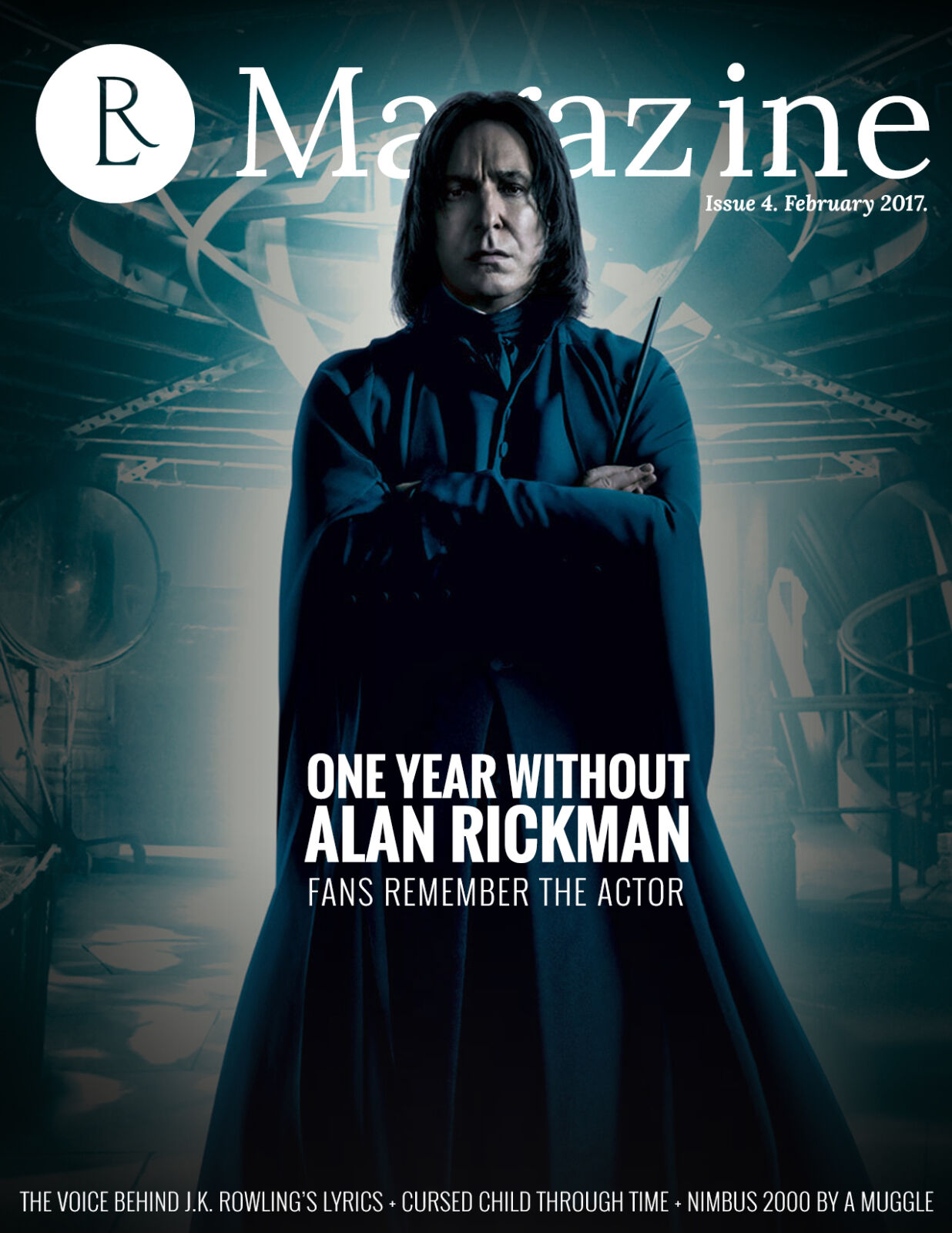 The Rowling Library Magazine #4 (February 2017): One year without Alan Rickman