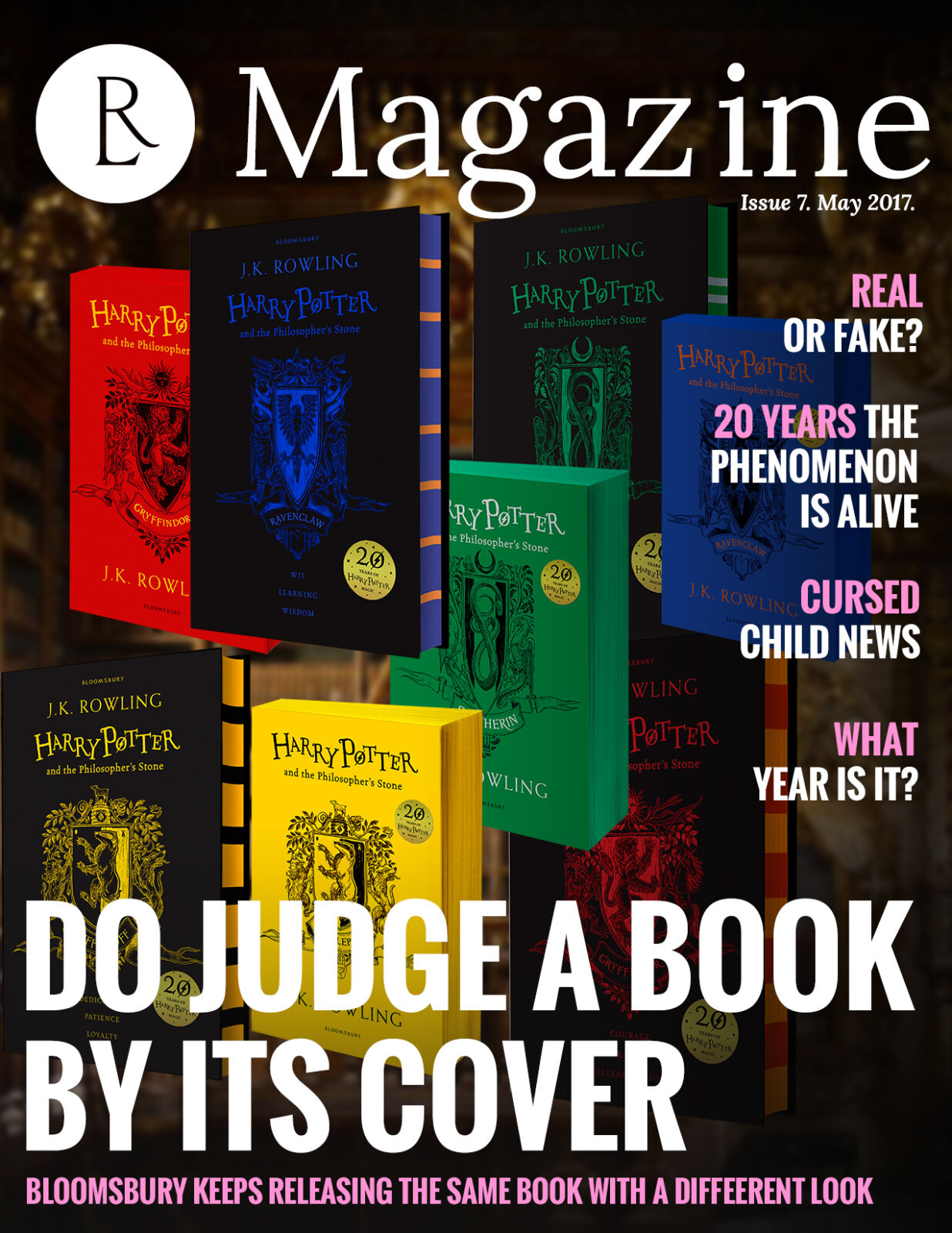 The Rowling Library Magazine #7 (May 2017): Do judge a book by its cover