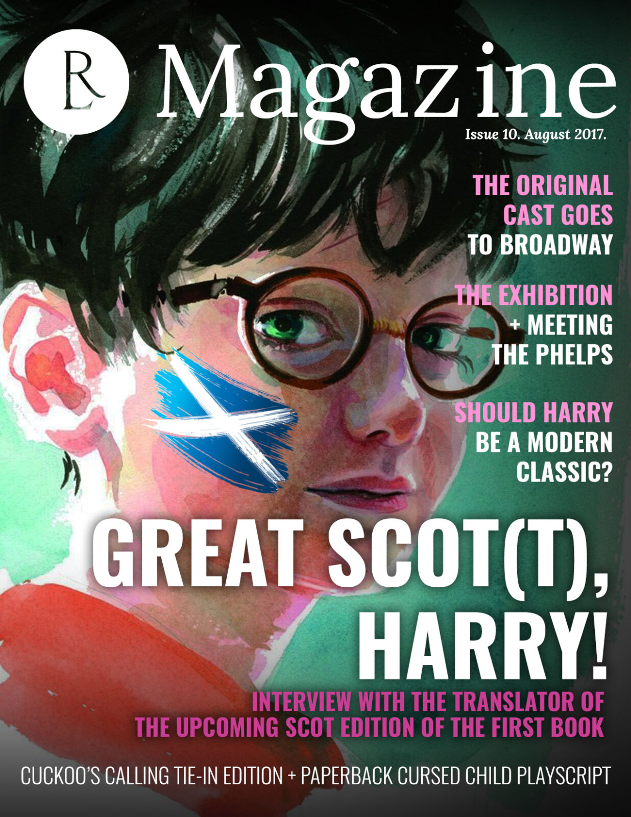 The Rowling Library Magazine #10 (August 2017): Great Scot(t), Harry!