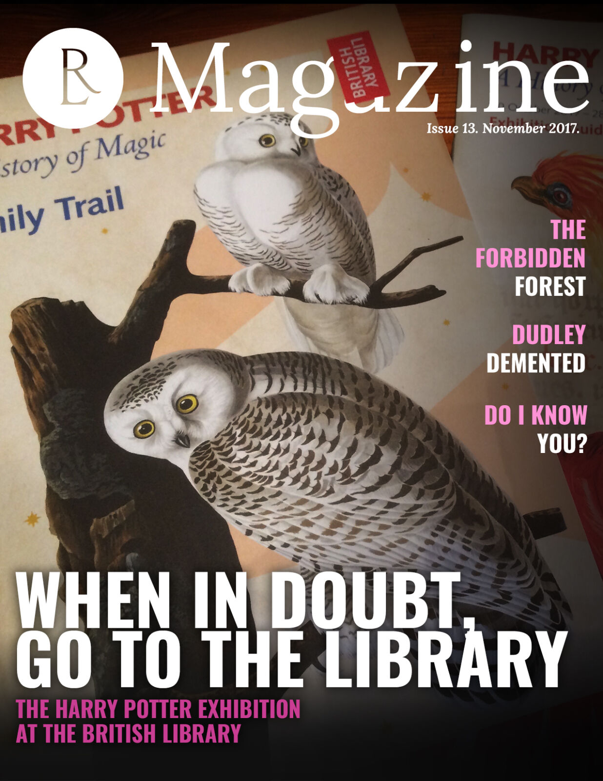 The Rowling Library Magazine #13 (November 2017): When in doubt, go to the Library