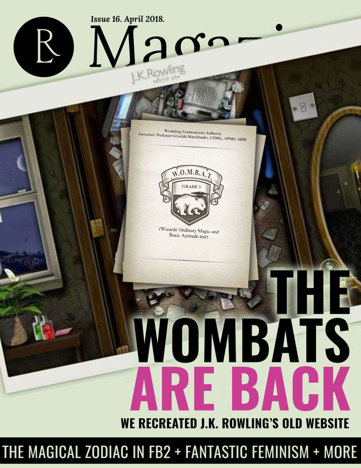 The Rowling Library Magazine #16 (April 2018): The WOMBATs are back