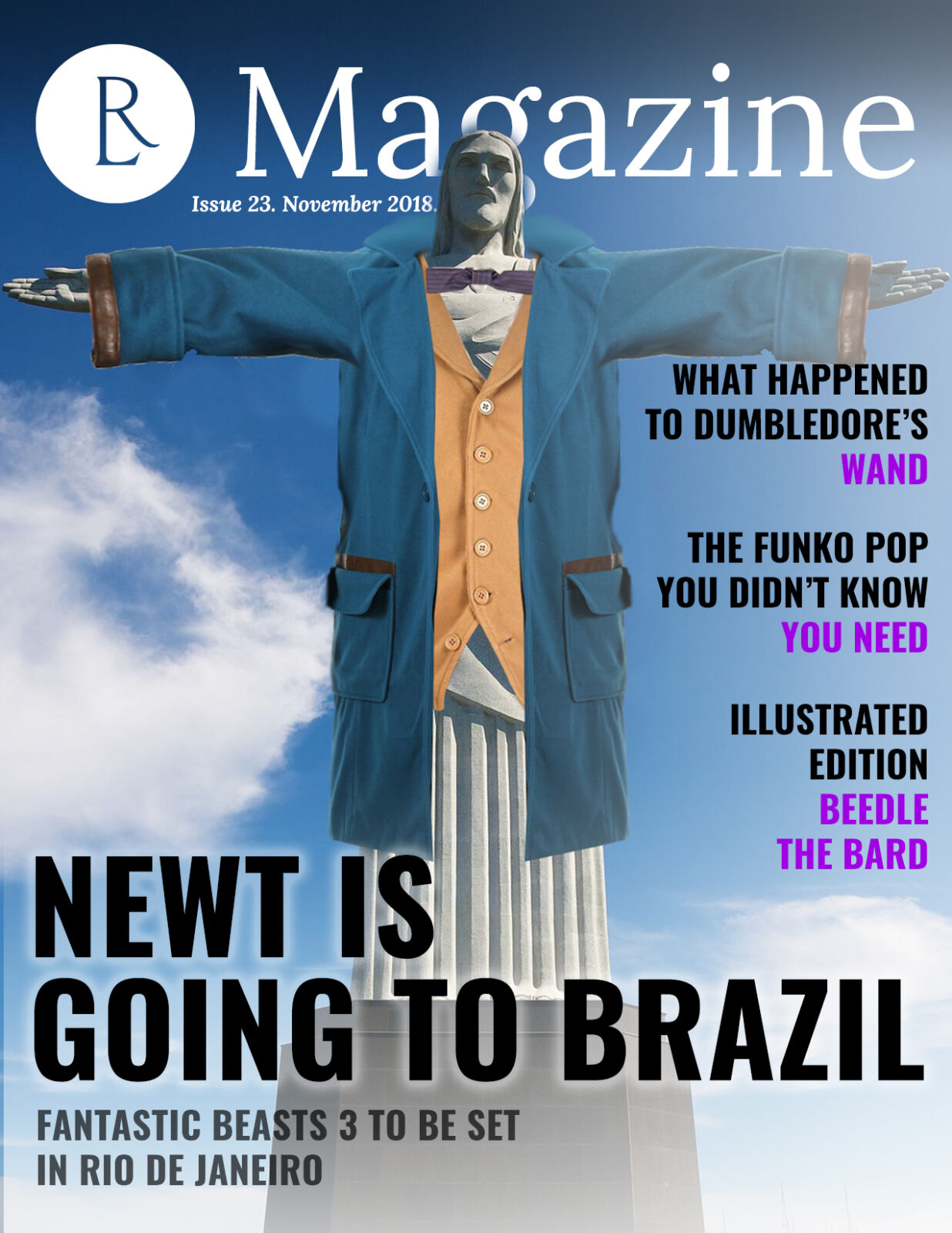 The Rowling Library Magazine #23 (November 2018): Newt is going to Brazil