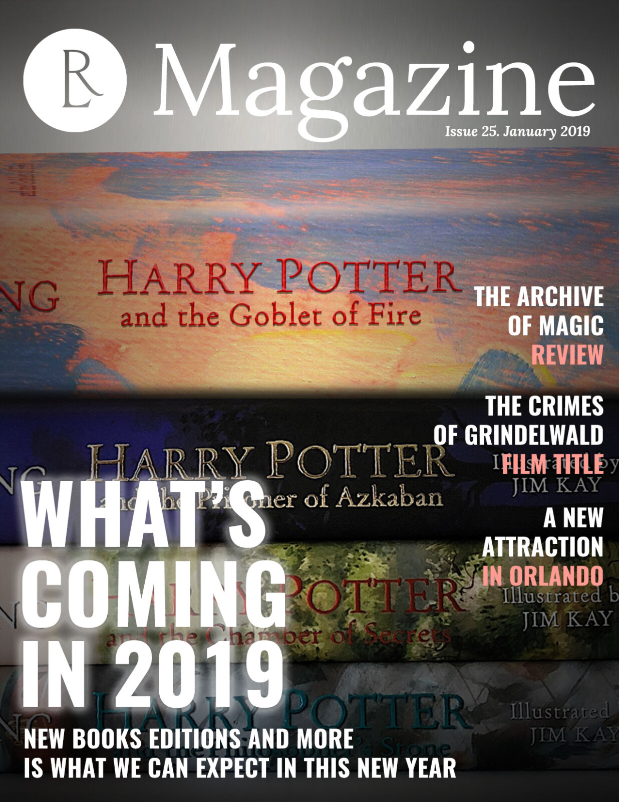 The Rowling Library Magazine #25 (January 2019): What's coming in 2019