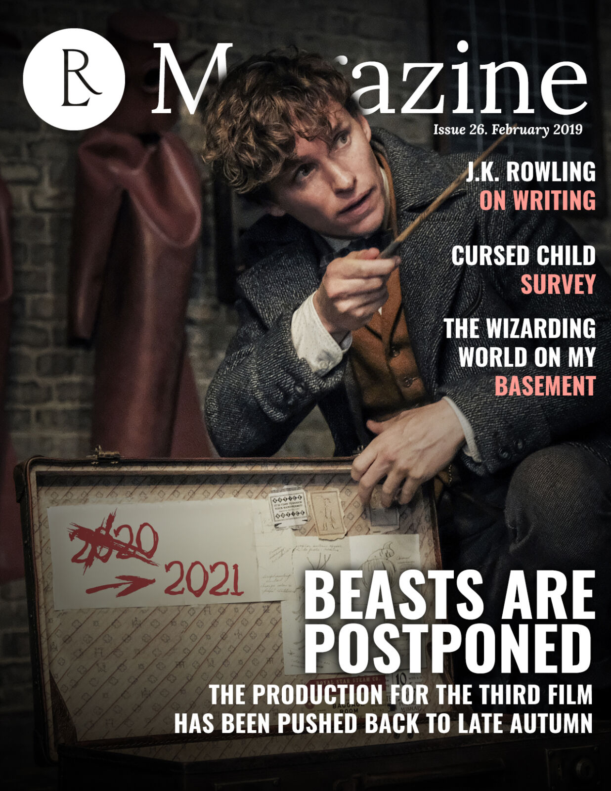 The Rowling Library Magazine #26 (February 2019): Beasts are postponed