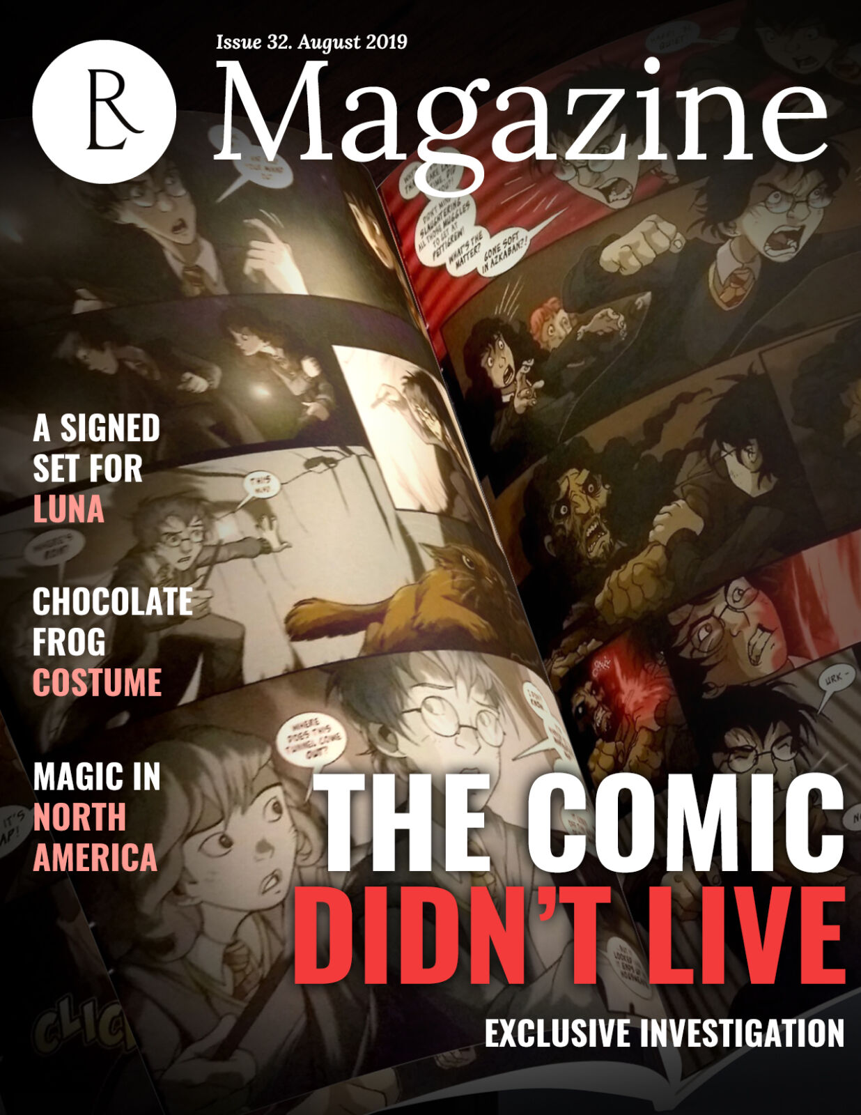 The Rowling Library Magazine #32 (August 2019): The Comic Didn't Live