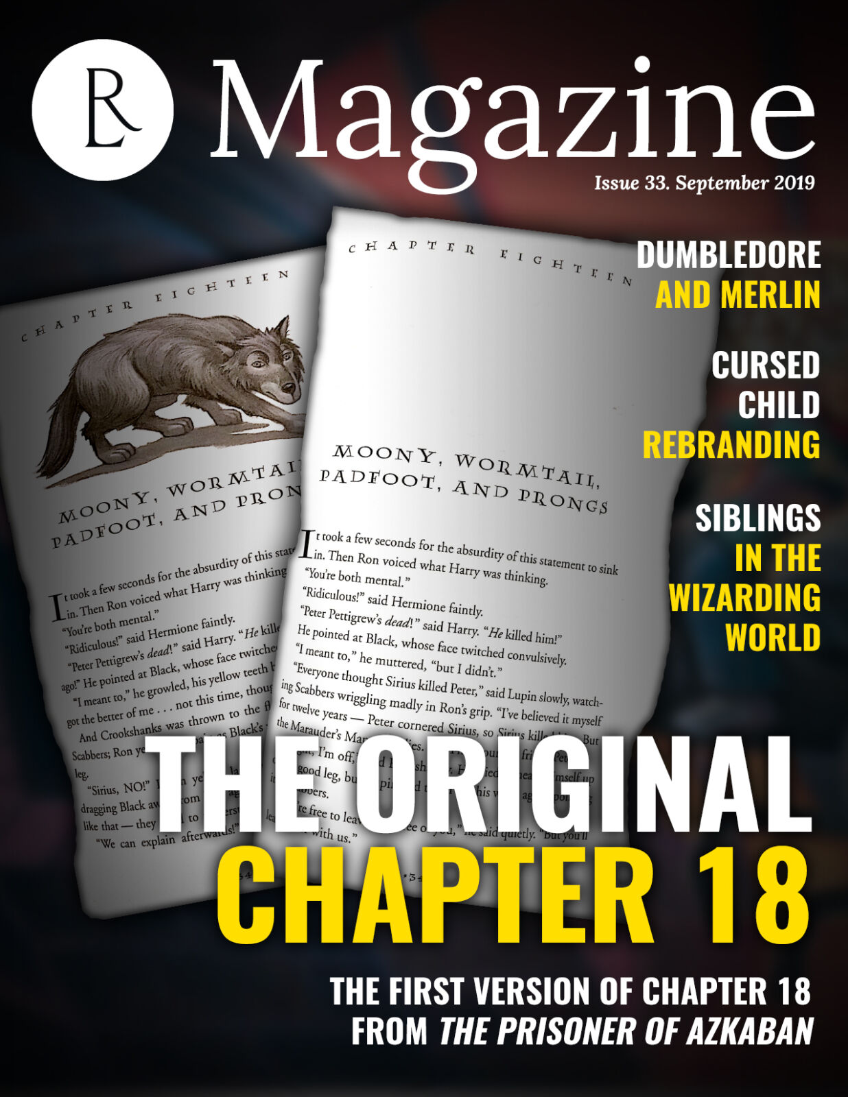 The Rowling Library Magazine #33 (September 2019): The Original Chapter 18
