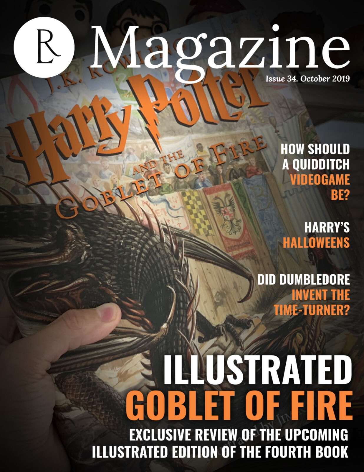 The Rowling Library Magazine #34 (October 2019): Illustrated Goblet of Fire