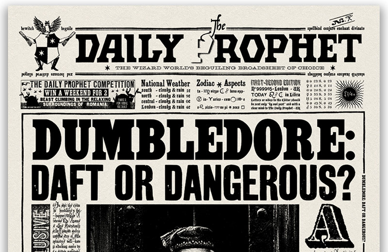 The Daily Prophet - Harry Potter and the Order of the Phoenix