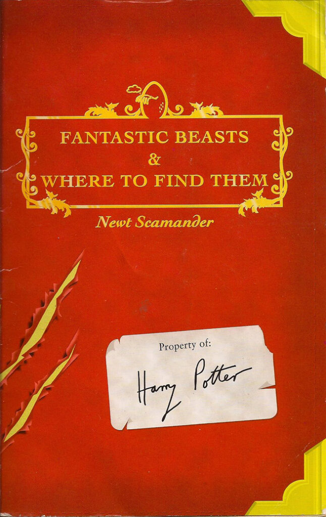 Fantastic Beasts and Where to Find Them - Book cover by Richard Horne