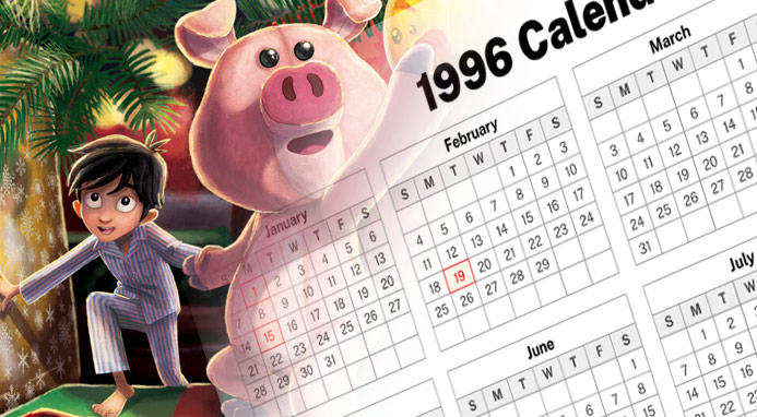 Is it possible to know when The Christmas Pig is set?