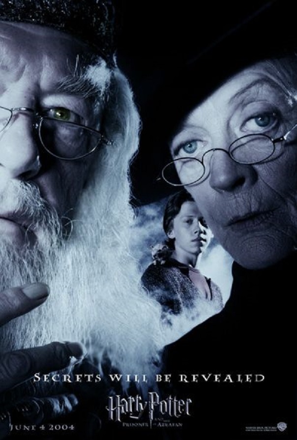 Dark / Light poster, Harry Potter and the Prisoner of Azkaban