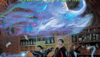 Cover for the illustrated edition of Harry Potter and the Order of the Phoenix