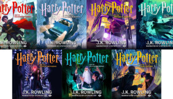 New covers for the Harry Potter audiobooks by Studio La Plage