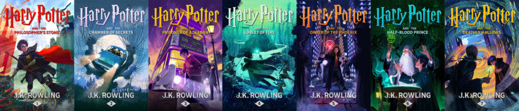 New Harry Potter digital covers by Studio La Plage