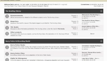 The Rowling Library Forums