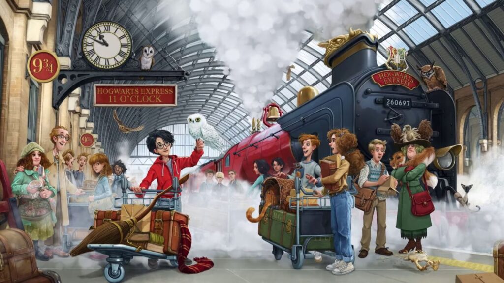 New Jonny Duddle illustration for Harry Potter Book Day