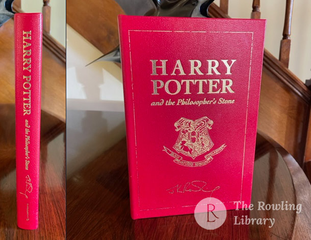 Rare copy of Harry Potter and the Philosopher's Stone