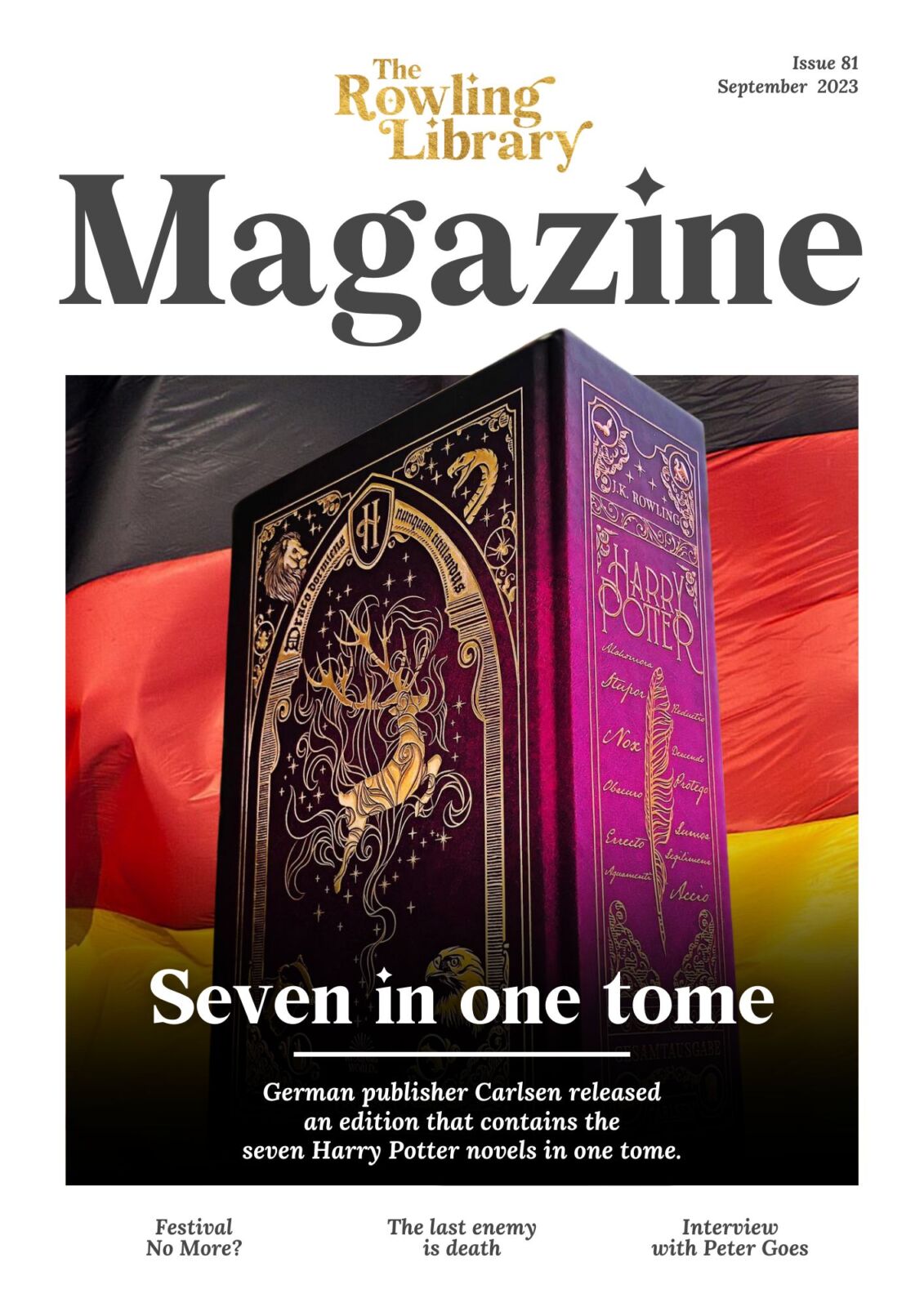 The Rowling Library Magazine #81 (September 2023): Seven in one tome