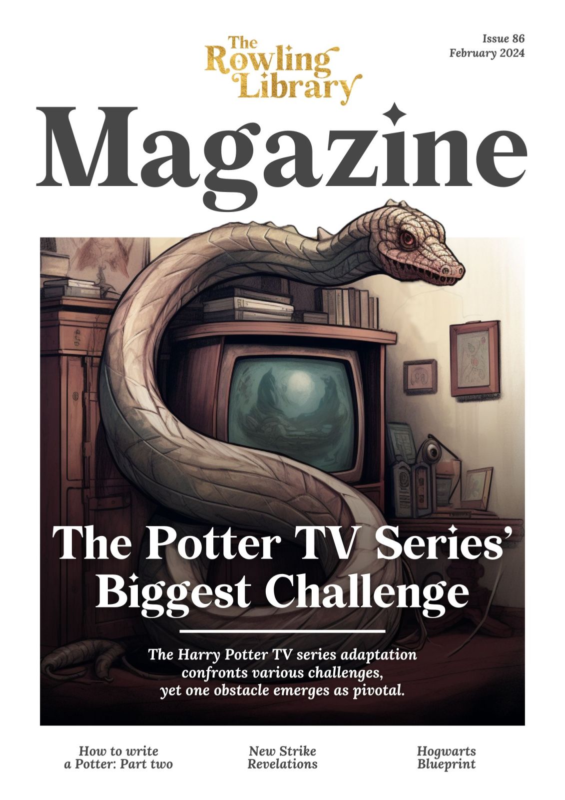 The Rowling Library Magazine #86 (February 2024): The Potter TV Series' Biggest Challenge